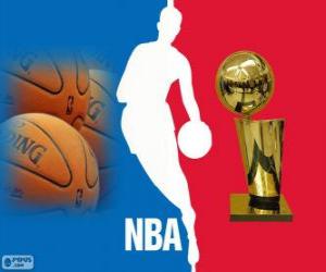 yapboz NBA Logo, Amerika Birleşik Devletleri profesyonel basketbol ligi